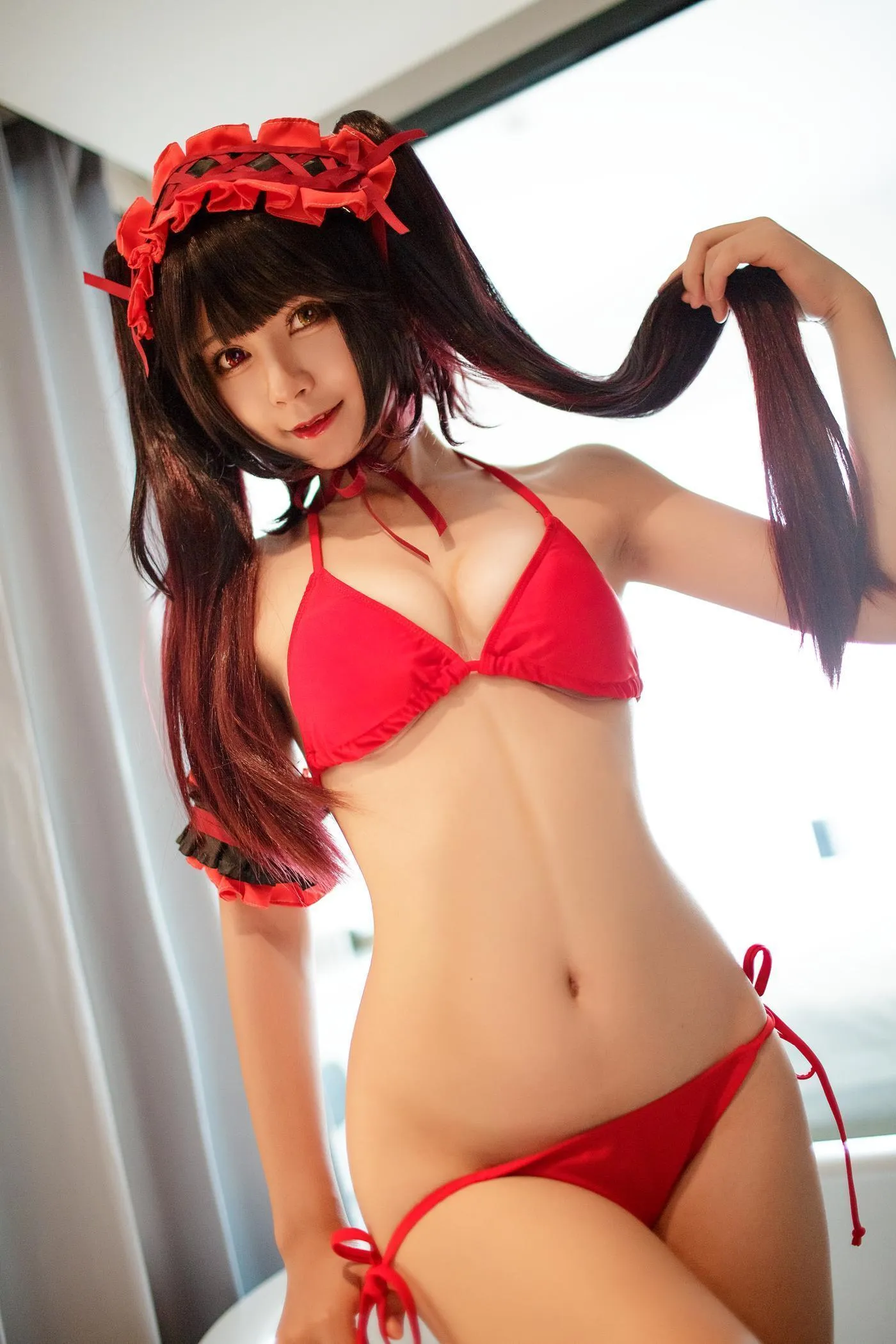 秋山AkI – NO.02 狂三泳装 [16P]插图1